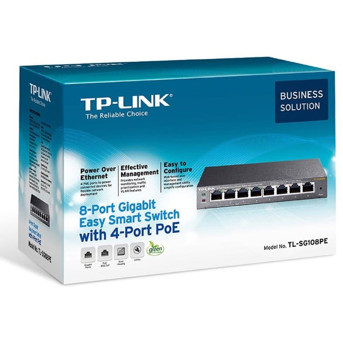Комутатор TP-Link TL-SG108PE (TL-SG108PE)