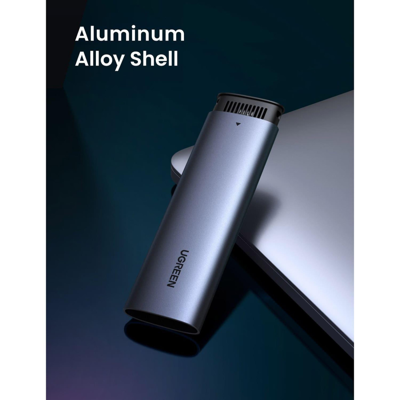 Зовнішня кишеня Ugreen USB-C Female to M.2 M-Key 10G Enclosure C TO C Cable 50cm (UGR-10902)