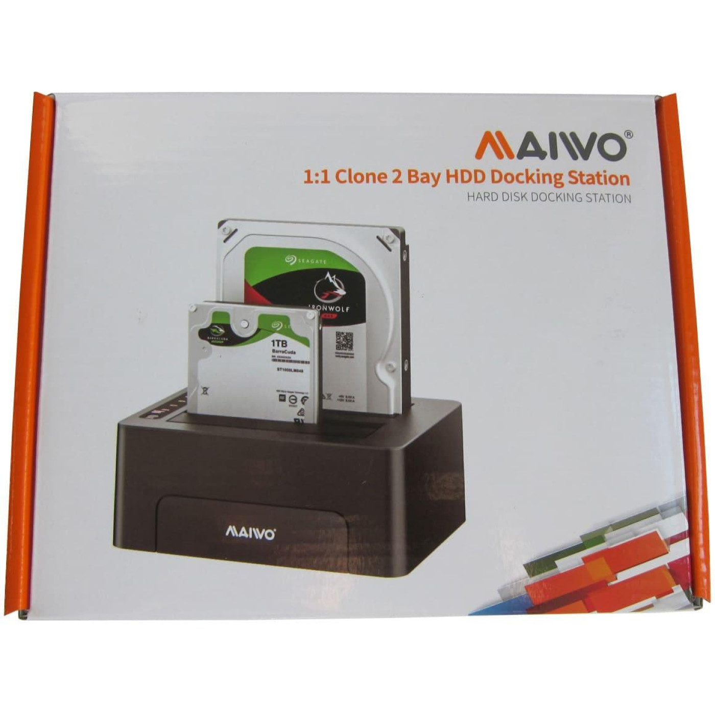 Внешний карман Maiwo клонир. для 2*HDD 2,5