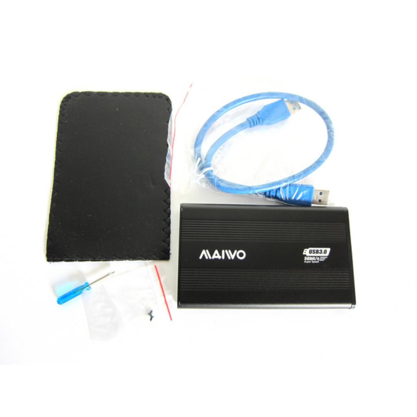 Зовнішня кишеня Maiwo Black (K2501A-U3S black)