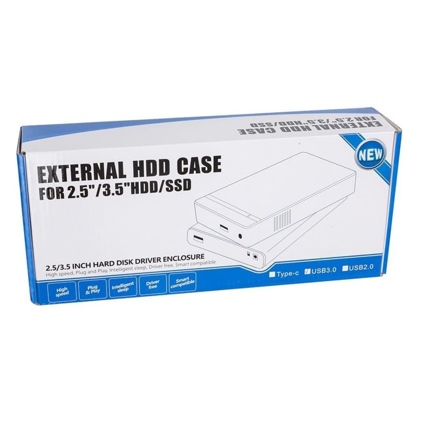 Зовнішня кишеня PowerPlant HDD 2.5/3.5