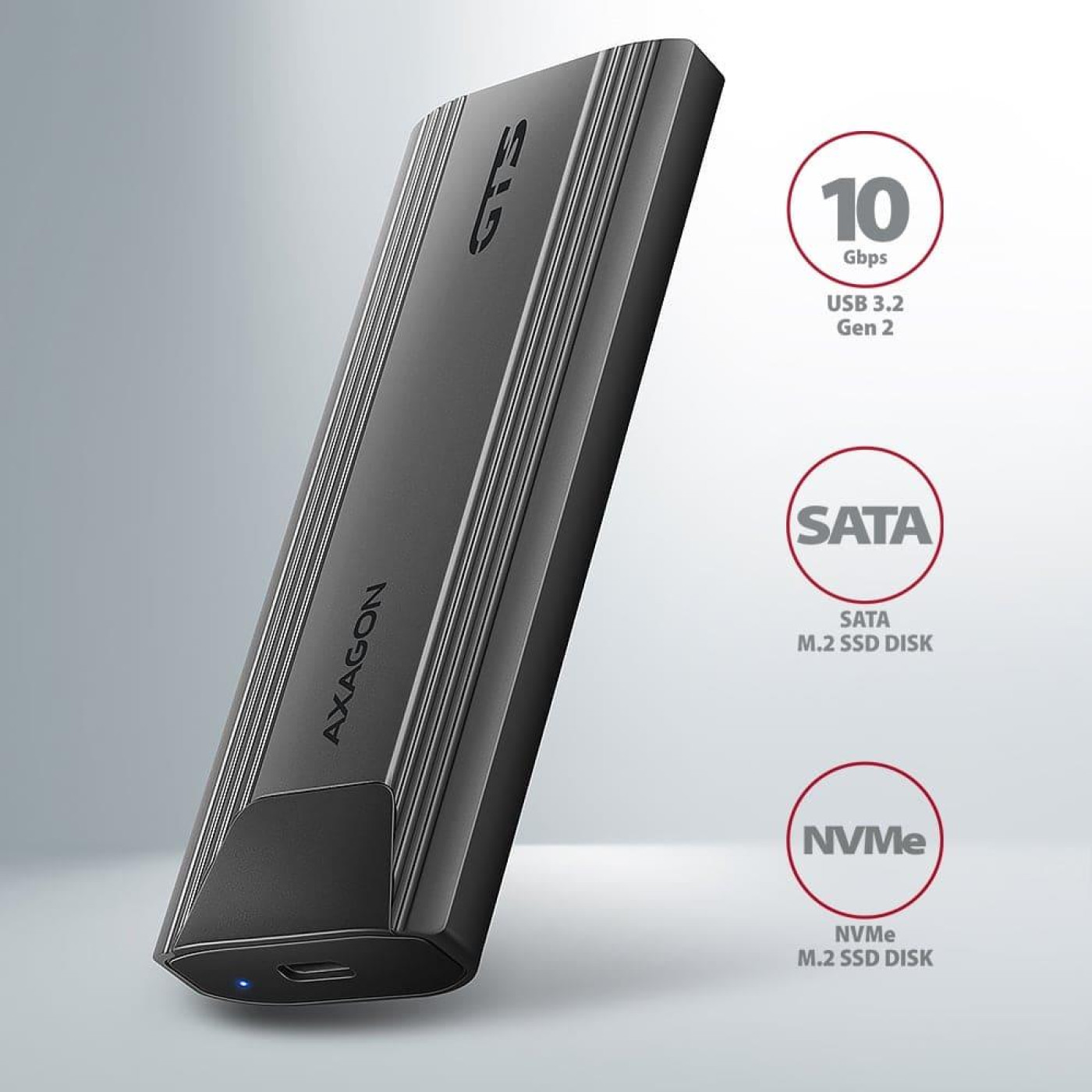 Внешний карман AXAGON EEM2-GTS2 (EEM2-GTS2)