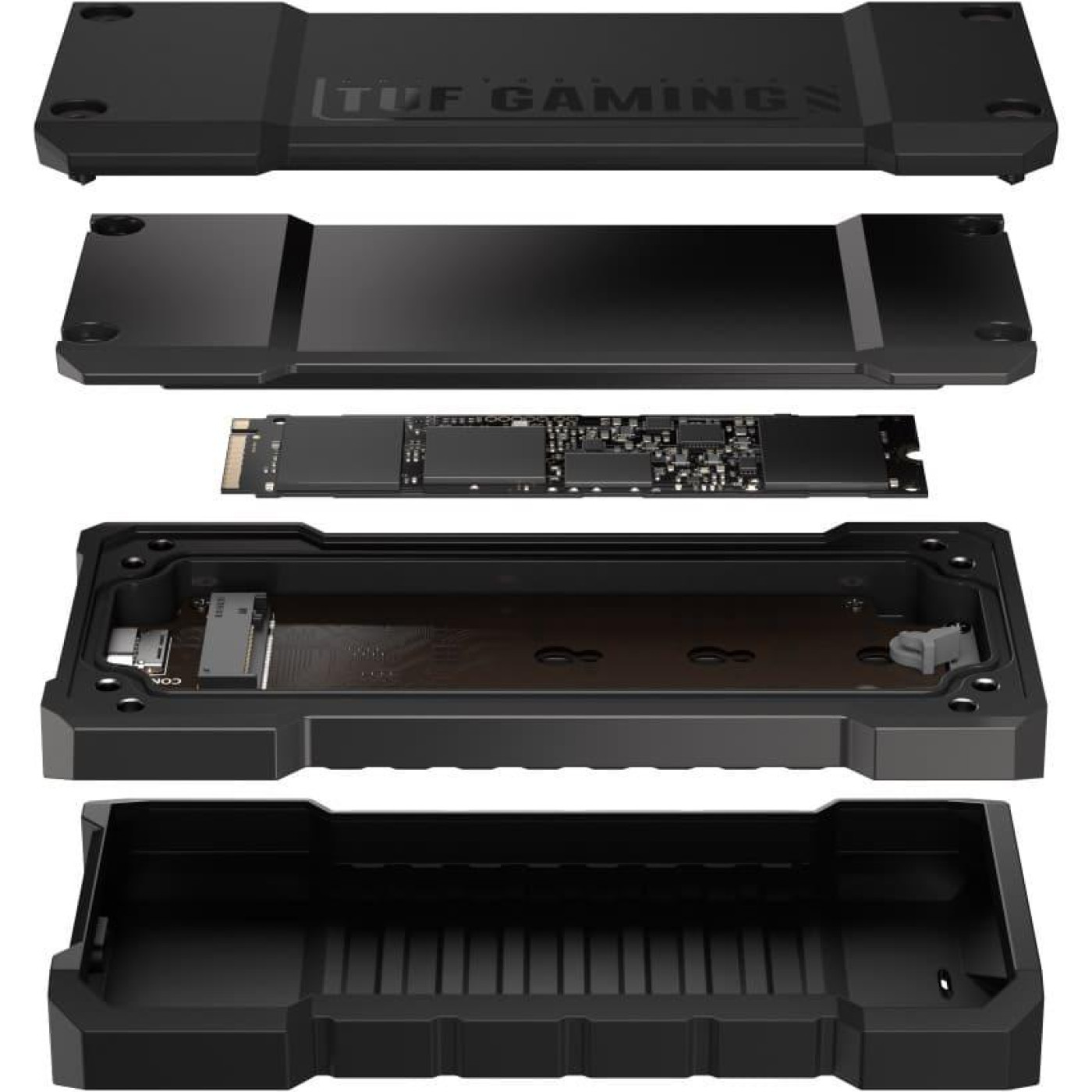 Внешний карман ASUS для SSD TUF GAMING A2/BLK/G/AS (90DD02X0-M09000)