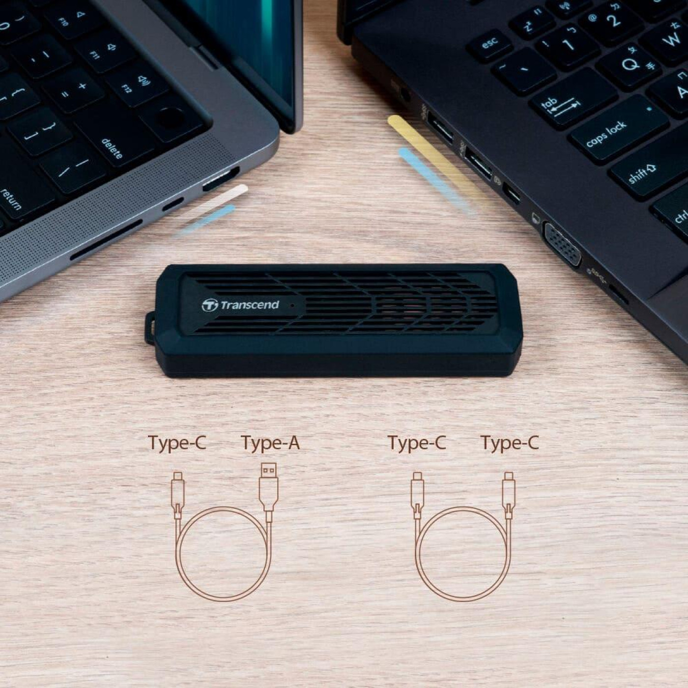 Внешний карман Transcend TS-CM10G M.2 PCIe/SATA SSD Enclosure Kit (FFMSTR02158)