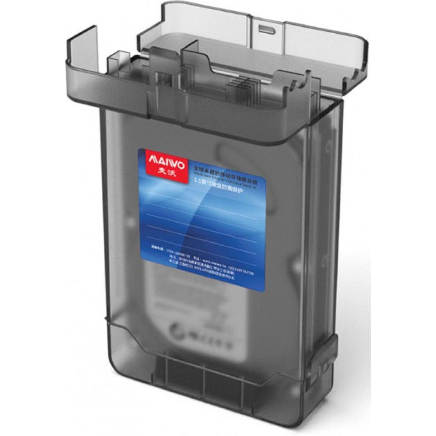 Зовнішня кишеня Maiwo K104A USB 3.0 - SATA III, с Блоком питания 12В/2А (K10435)