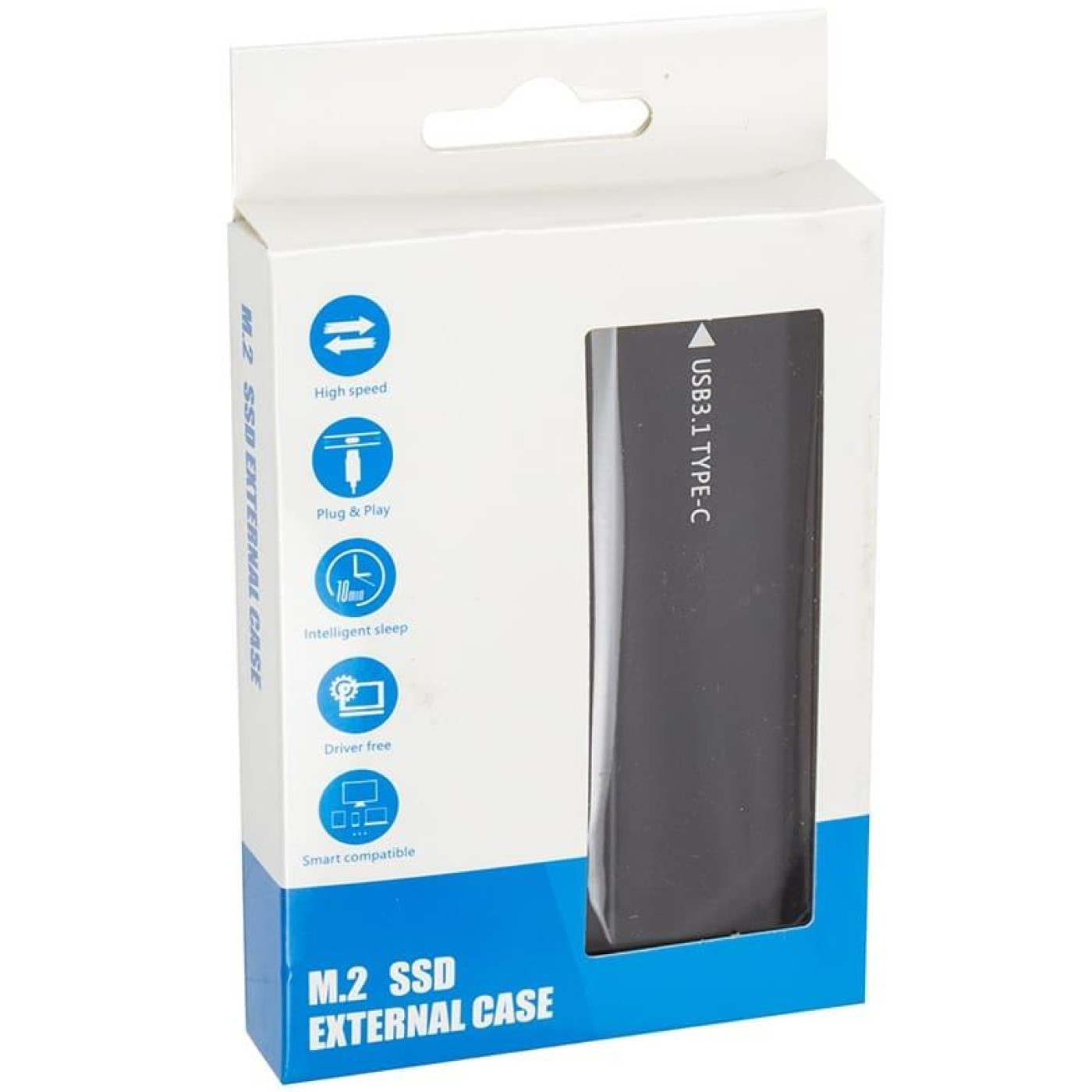 Внешний карман PowerPlant SSD Premium M.2 PCIe NGFF/NVMe USB3.1 (HC380459)