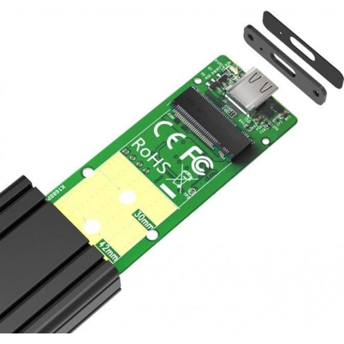 Внешний карман Maiwo Black (K1686P)