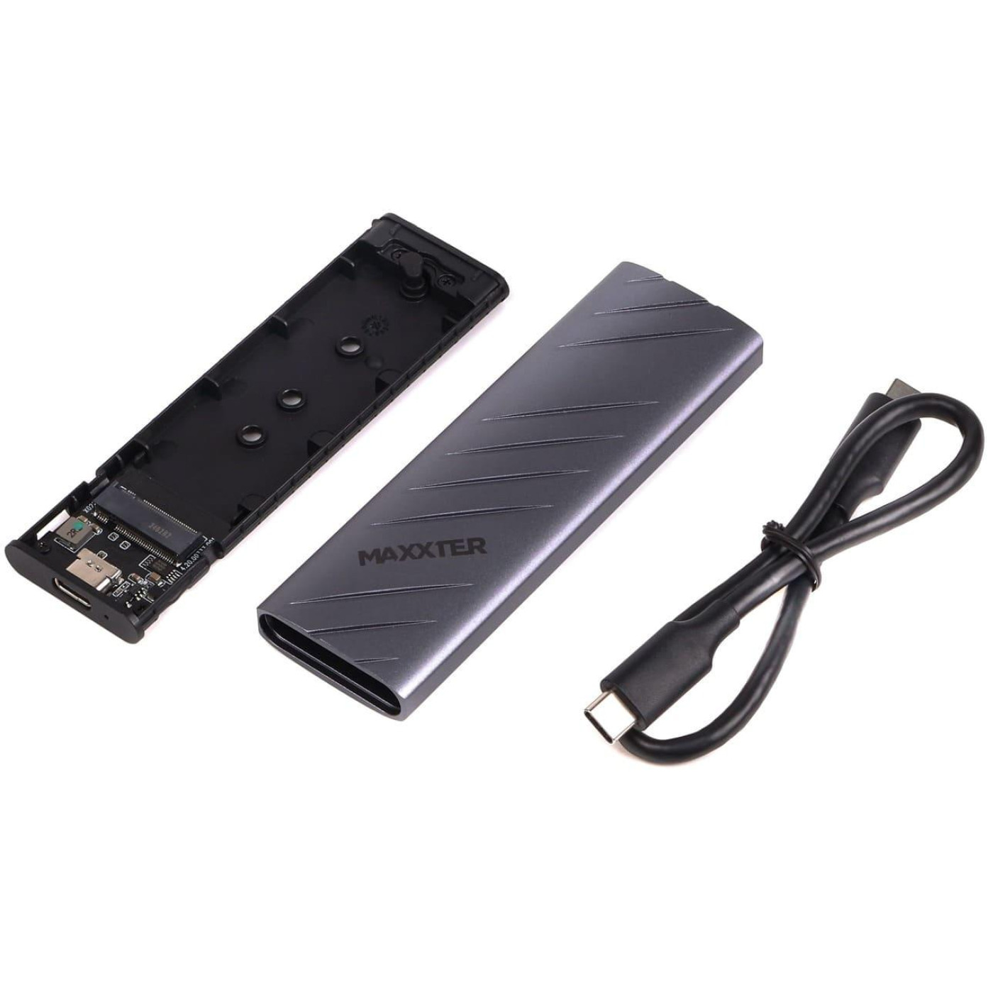 Внешний карман Maxxter EHDE-2280S-01, чорний (EHDE-2280S-01)