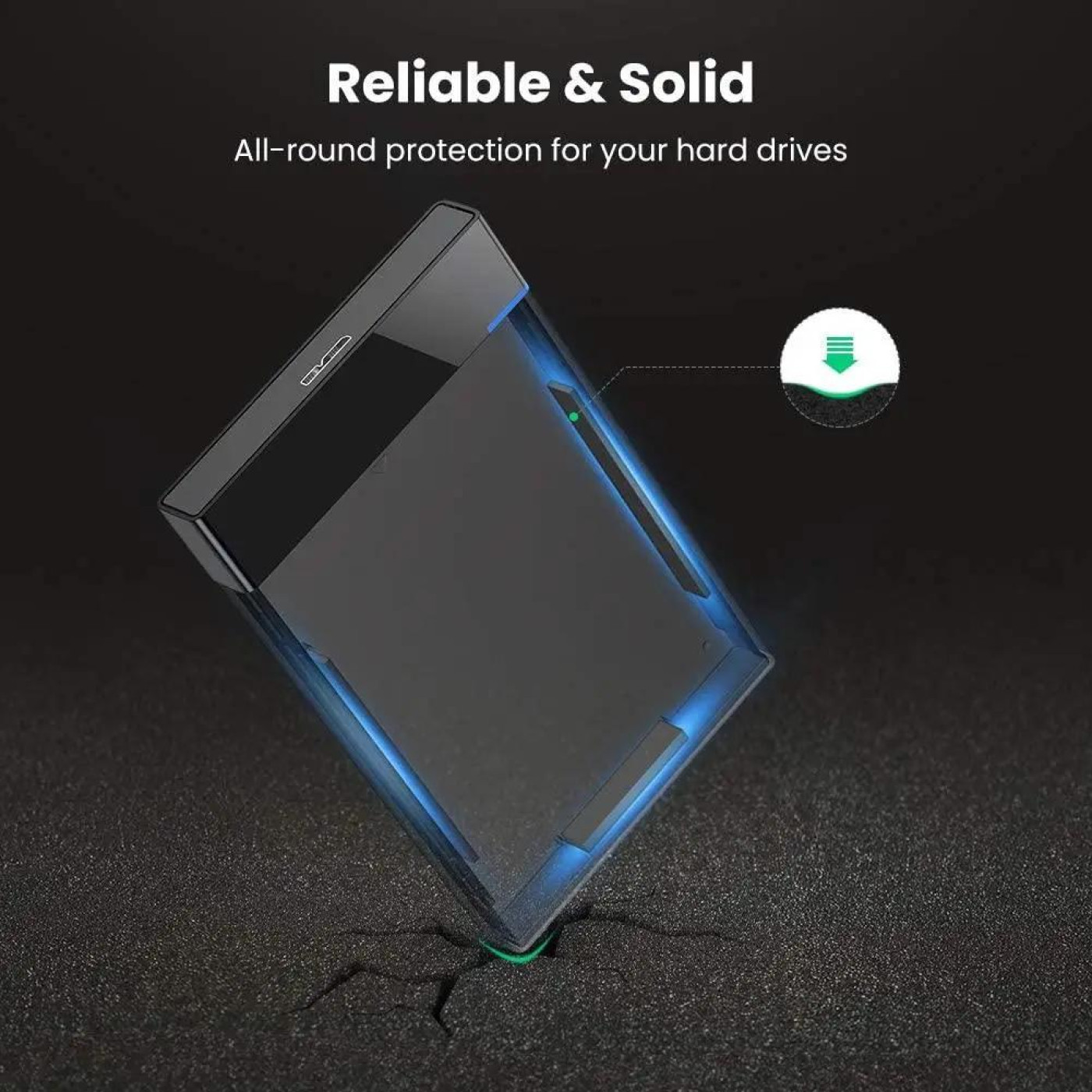 Зовнішня кишеня Ugreen US221 2.5 Inch Hard Drive Box (UGR-30848)
