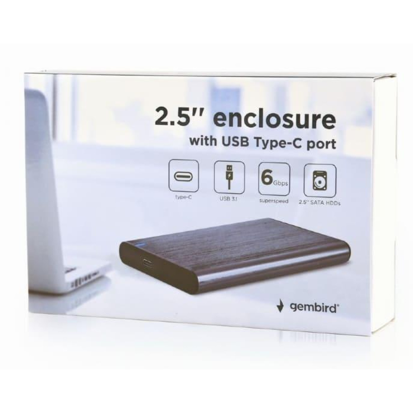 Внешний карман Gembird 2.5