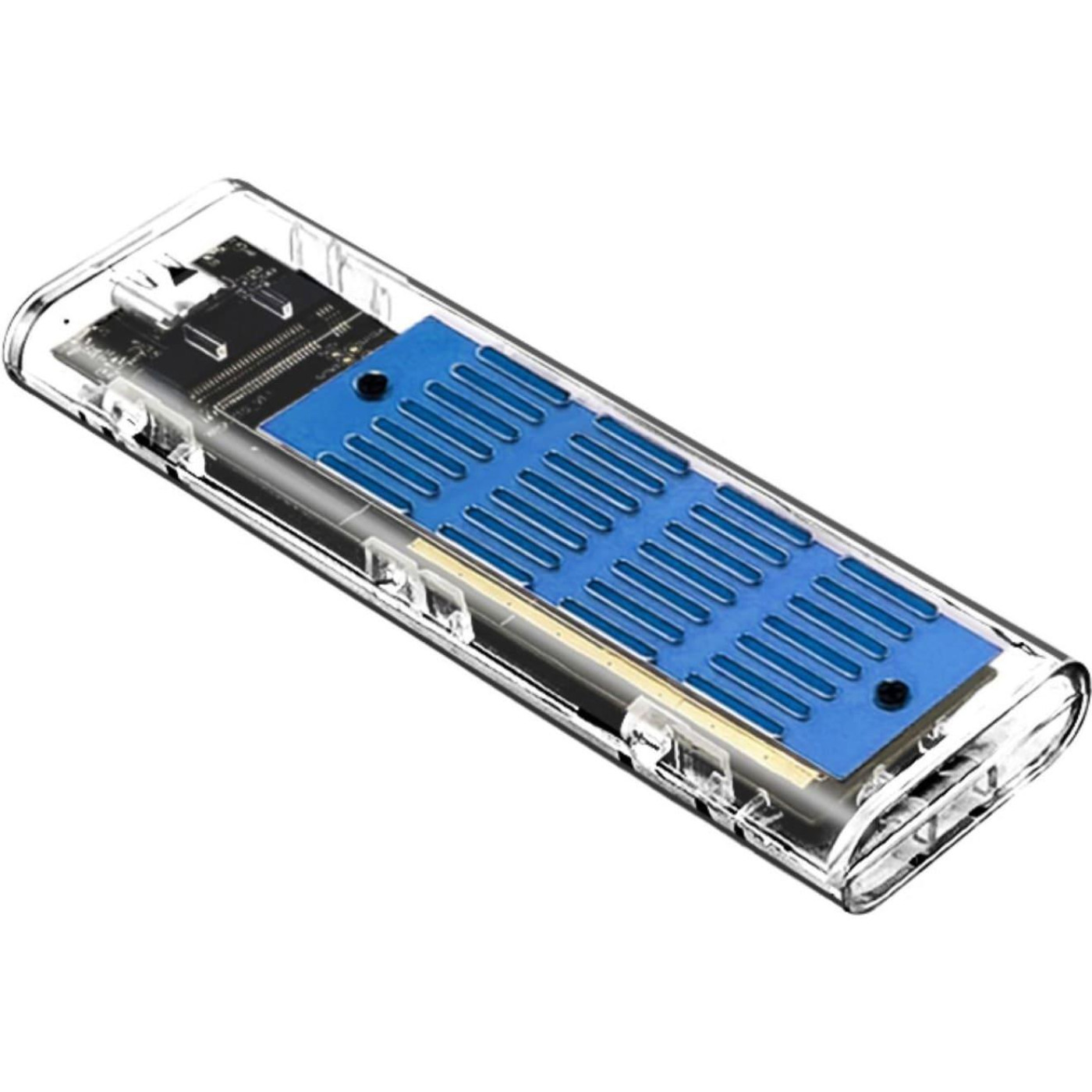Внешний карман Dynamode M.2 SSD NVMe/SATA combo ч-з USB3.2 GEN2 Type-C (DM-CAD-SSD09)