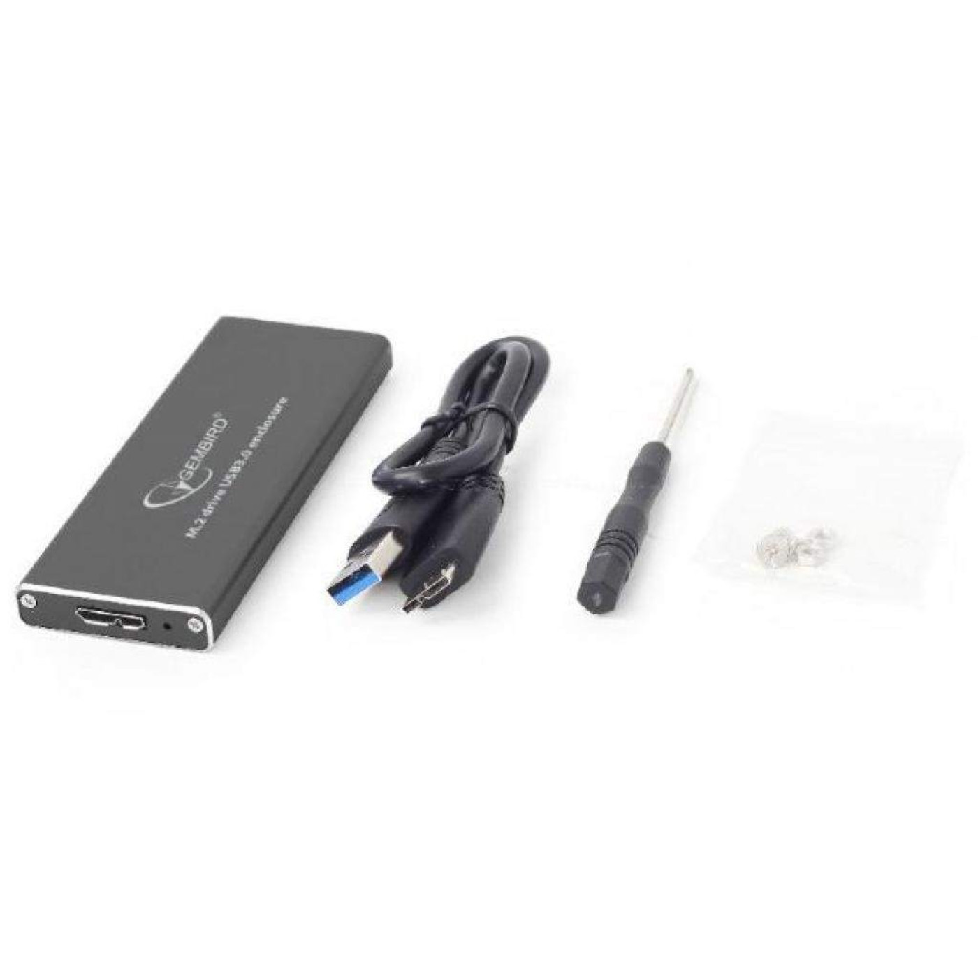 Зовнішня кишеня Gembird M.2 (NGFF), USB3.0, черний (EE2280-U3C-01)