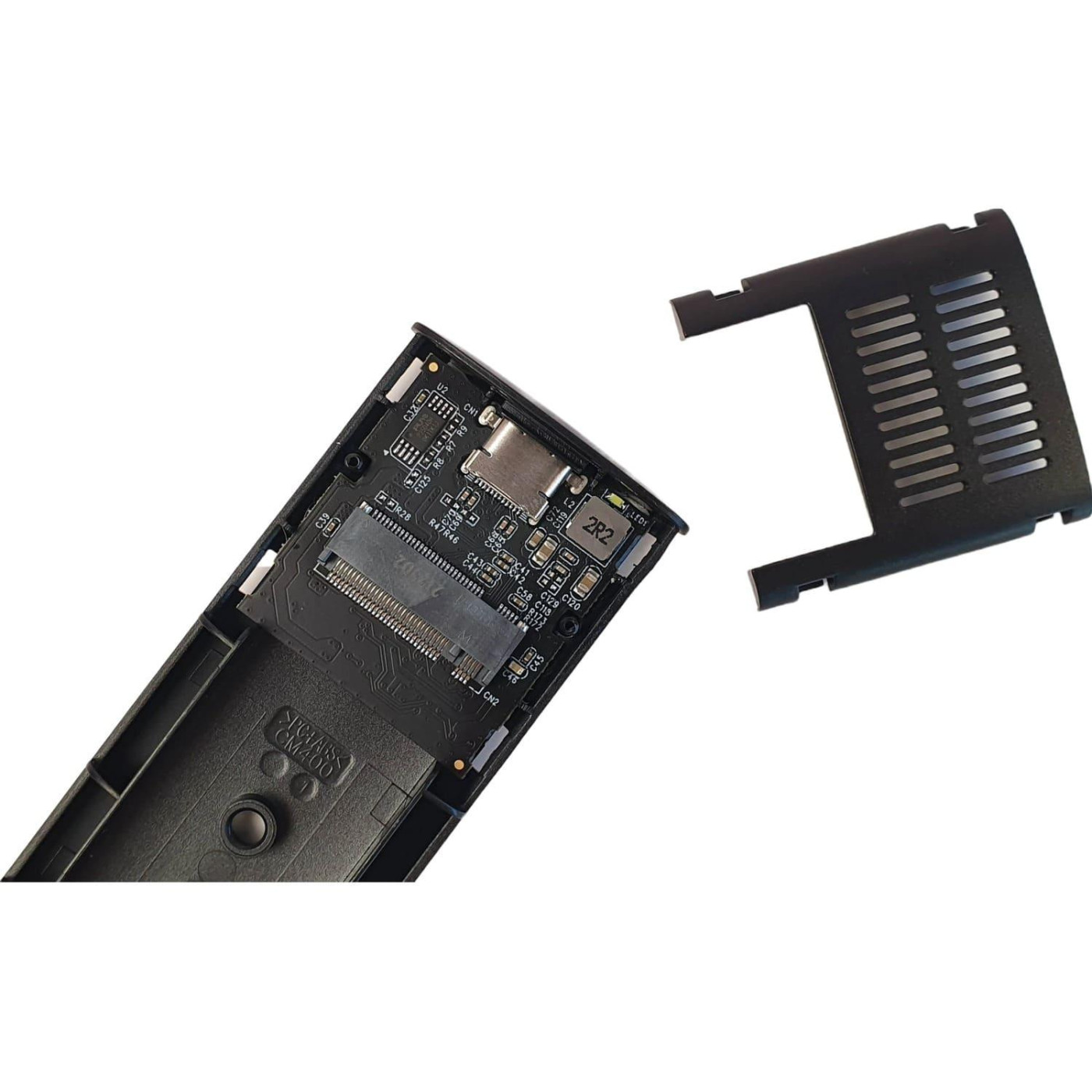 Внешний карман Ugreen для SSD M.2 (NVMe) M-Key 3.2 Gen2 CM400 Gray (90264)