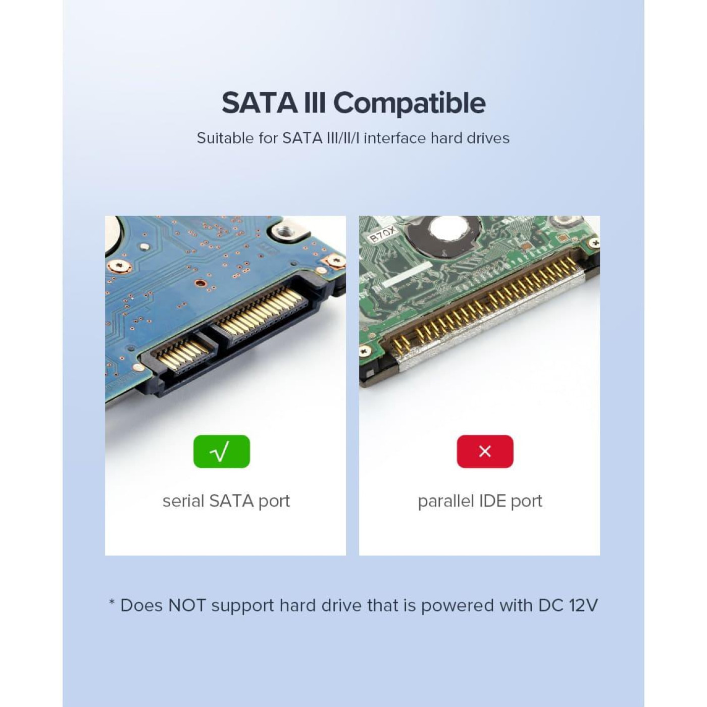 Внешний карман Ugreen 2.5