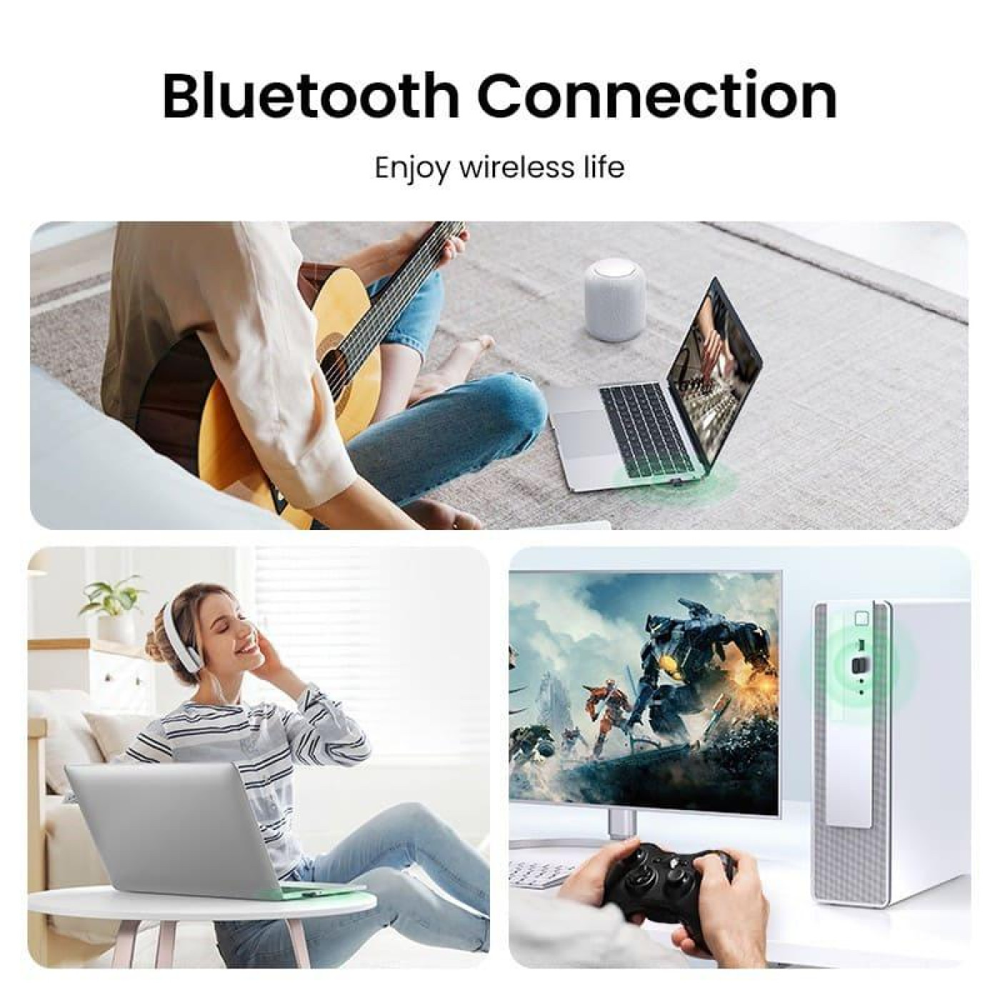 Bluetooth-адаптер Ugreen Bluetooth 5.3 (UGR-90225)