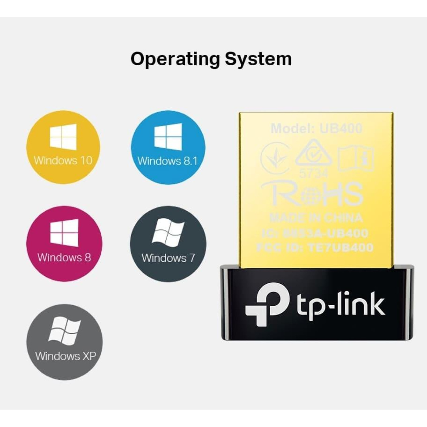 Сетевой адаптер TP-Link Bluetooth-адаптер UB400 (UB400)