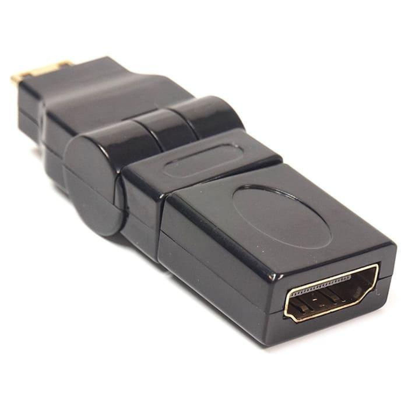 Перехідник PowerPlant HDMI AF - mini HDMI AM, 360 градусів