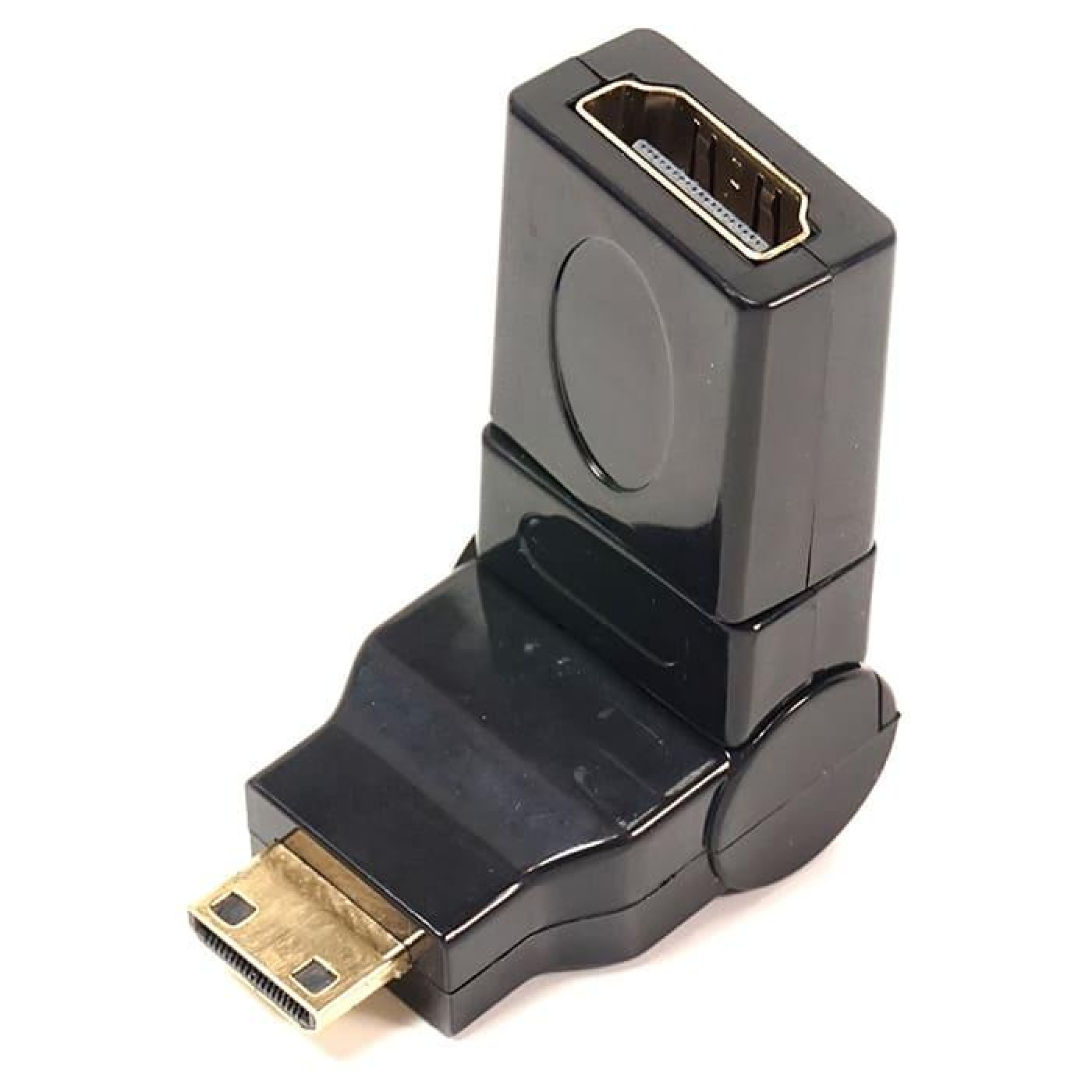 Перехідник PowerPlant HDMI AF - mini HDMI AM, 360 градусів