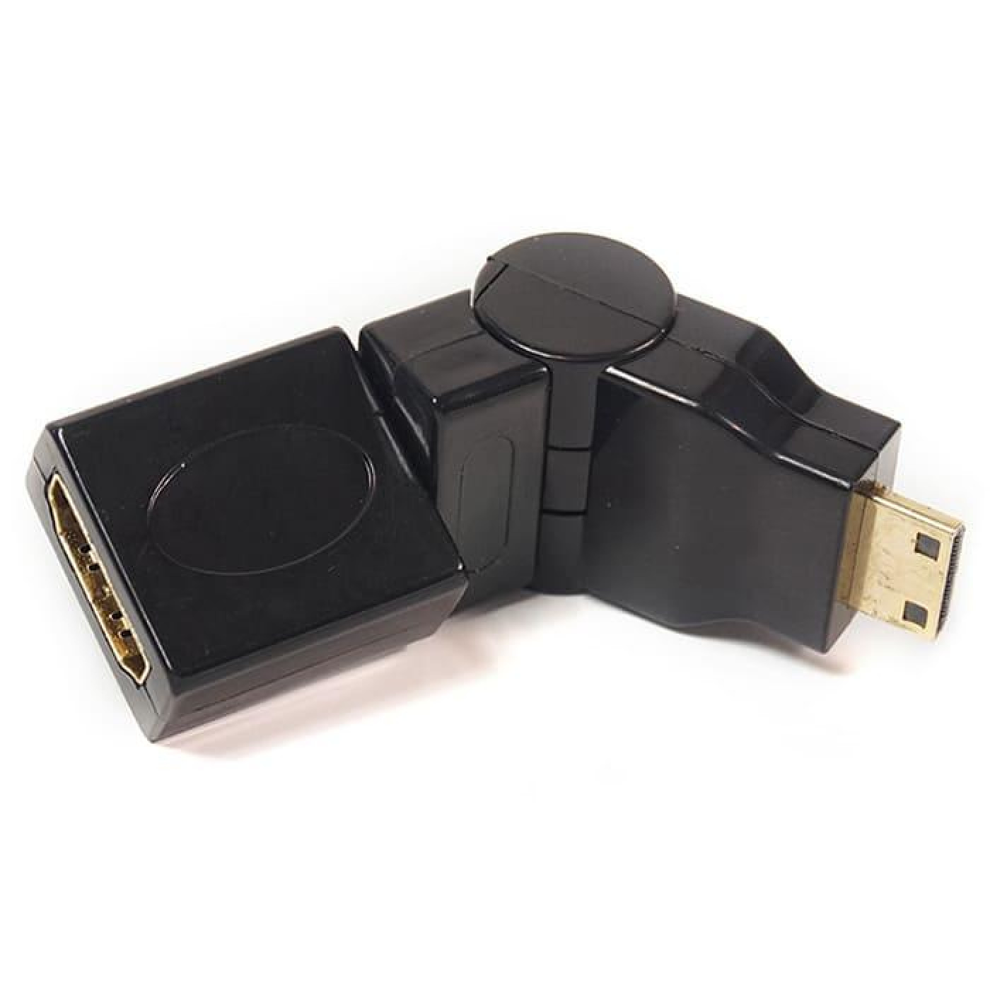 Перехідник PowerPlant HDMI AF - mini HDMI AM, 360 градусів