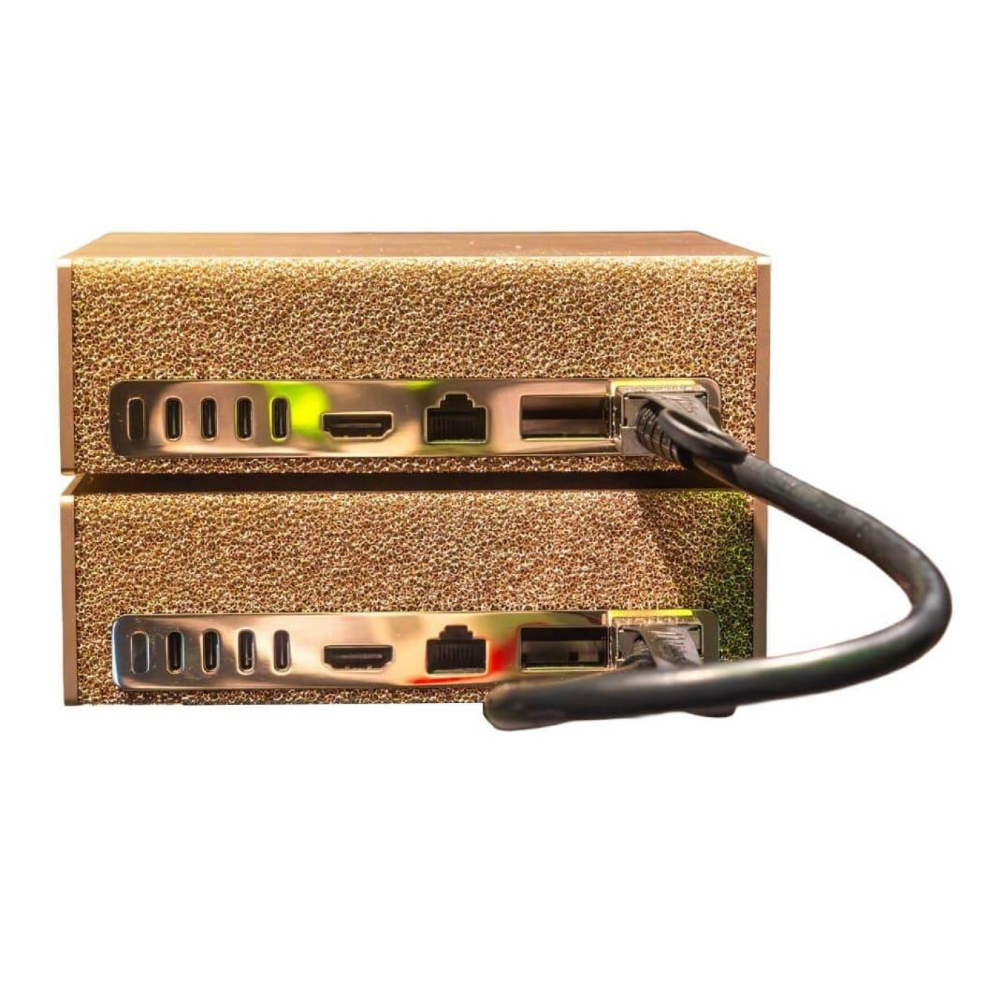 Переходник PNY NVIDIA DGX Spark personal AI Supercomputer Double stack bundle cable, QSFP - QSFP, 0.5m, 34 AWG (DGXSPARK-BUNDL-CABLE)