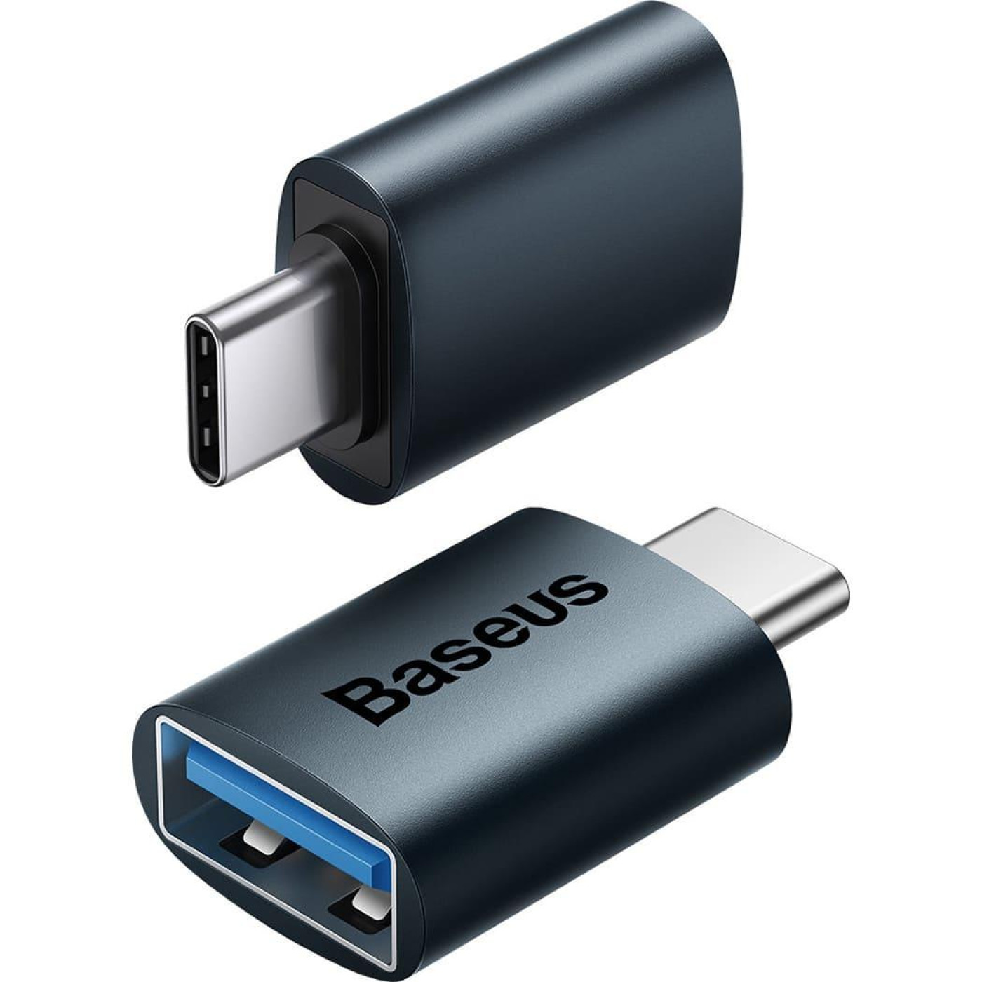 Перехідник Baseus Ingenuity Series Mini OTG Adaptor Type-C to USB-A 3.1 Blue (ZJJQ000003)