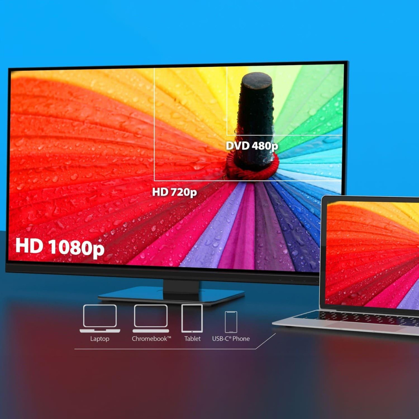 Бездротовий пристрій ScreenCast J5create JVAW61-N USB-C на HDMI, до 15 м