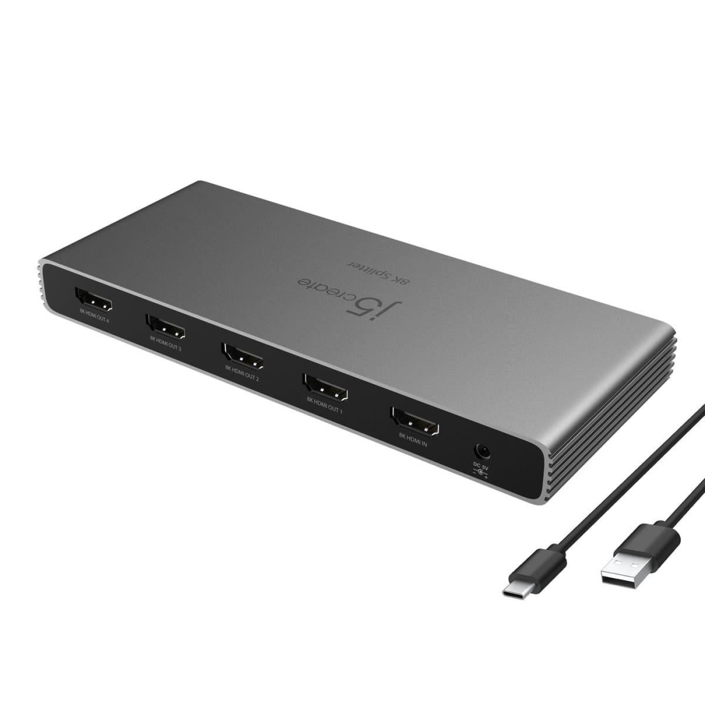 Перехідник j5create HDMI сигналу JDSH814-N, на 4 порти HDMI v. 2.1 (JDSH814-N)