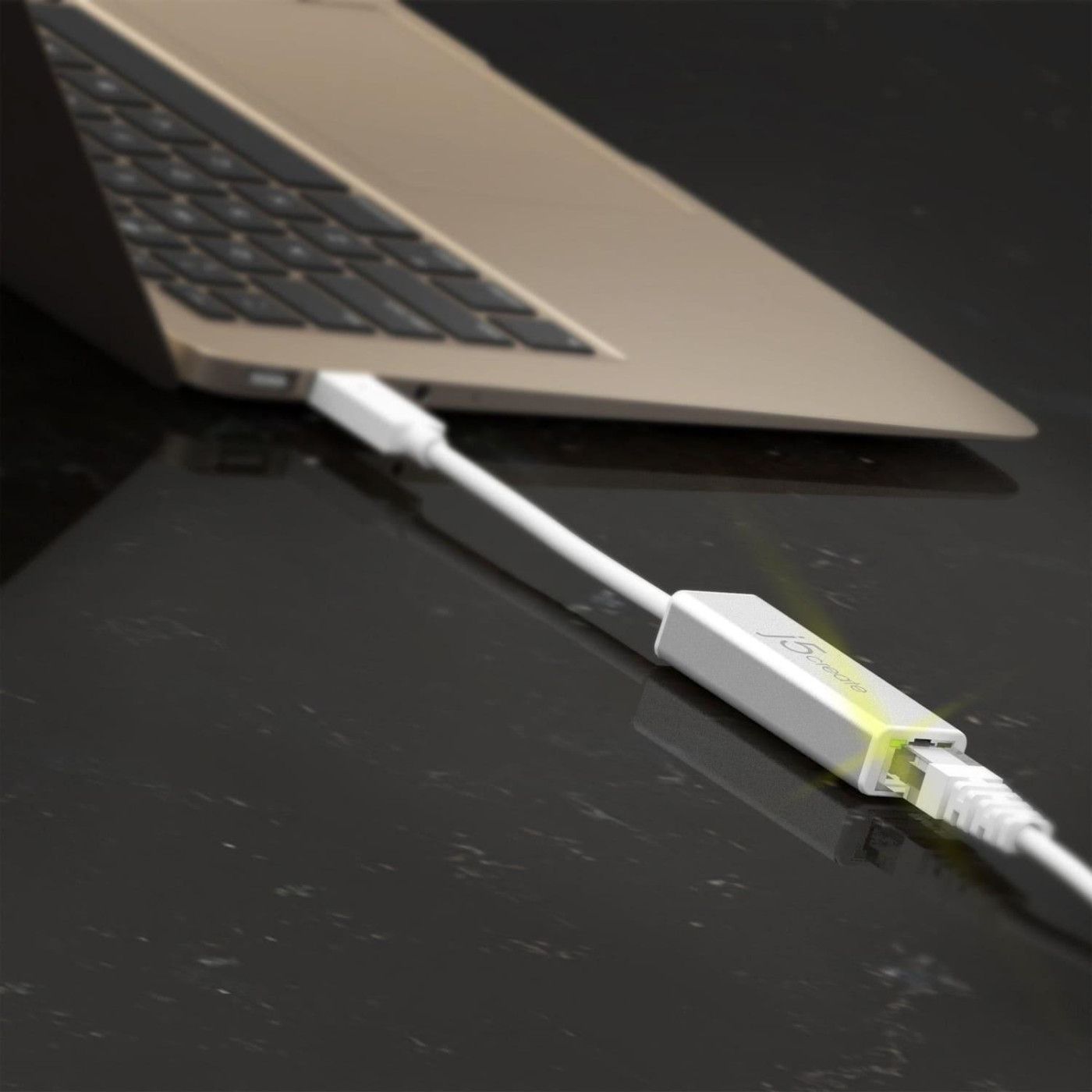Перехідник j5create JUE130-N, з USB-A на Gigabit Ethernet (JUE130-N)