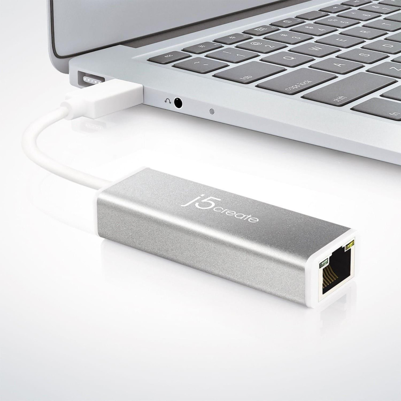 Перехідник j5create JUE130-N, з USB-A на Gigabit Ethernet (JUE130-N)