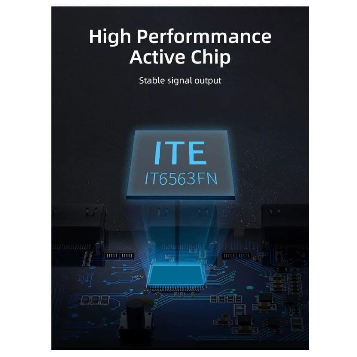 Кабель-перехидник CableTime DisplayPort (M) - HDMI (M), 4K/60Hz, 0.2 м (CP20A)