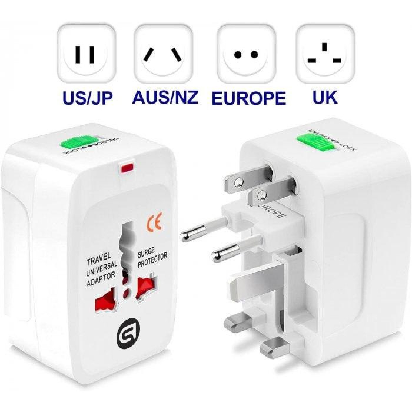Универсальный адаптер для путешествий ArmorStandart (ARM63461)