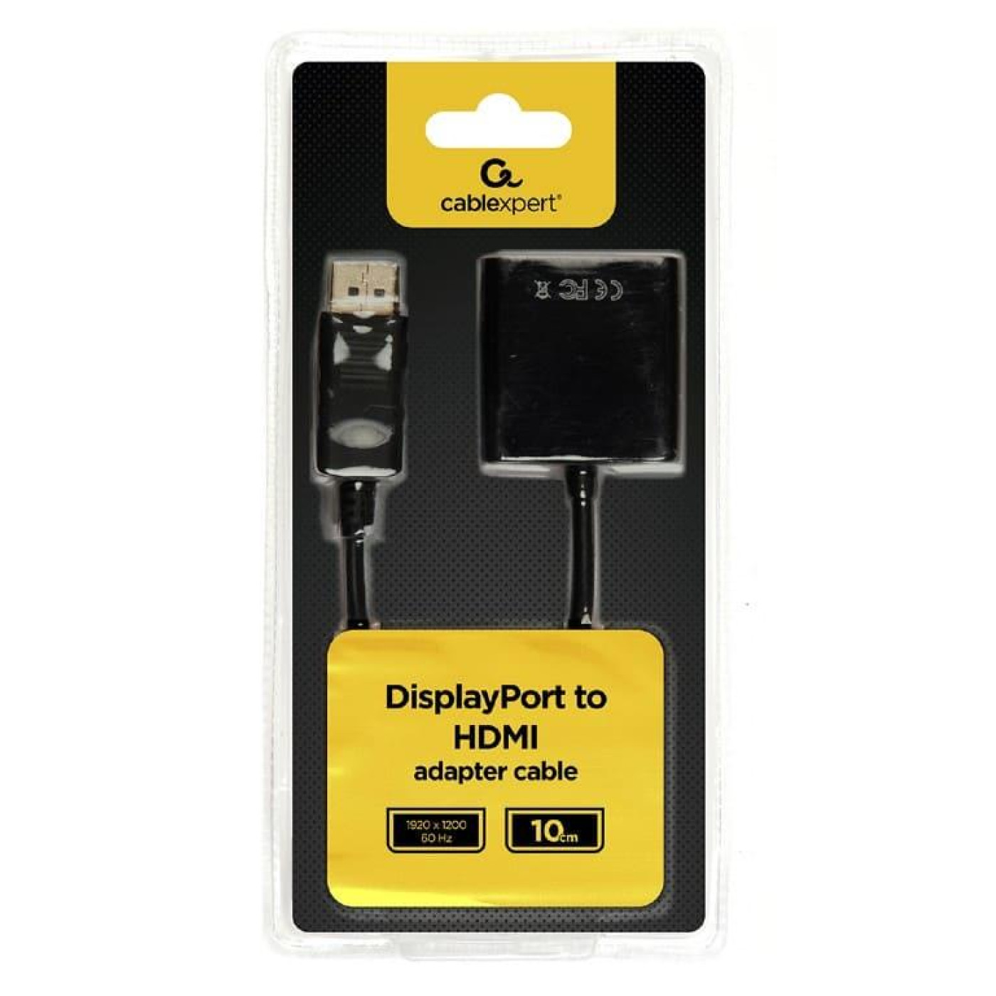 Переходник Cablexpert DisplayPort на HDMI AB-DPM-HDMIF-002 (AB-DPM-HDMIF-002)