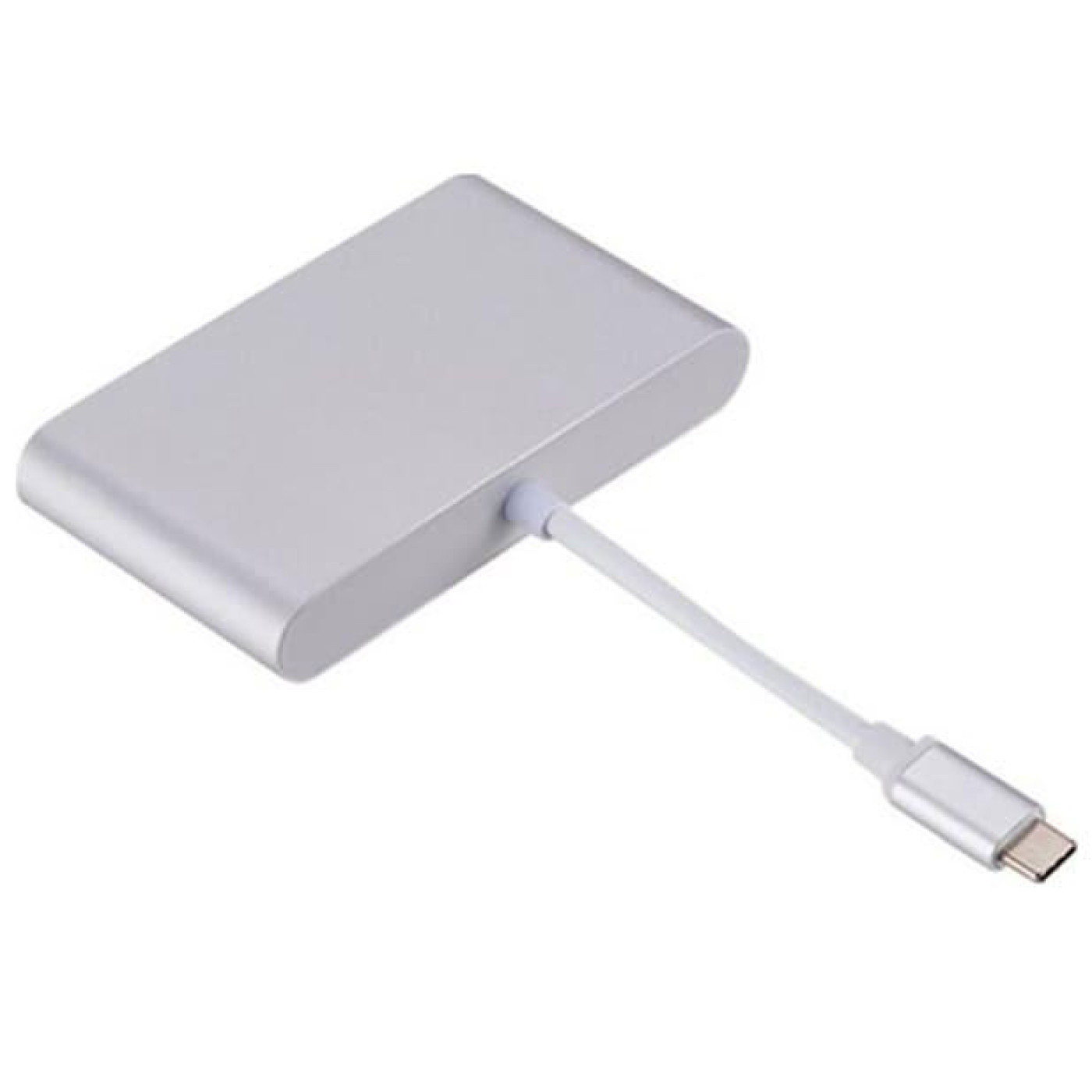 Переходник Dynamode USB3.1 Type-C to 1хHDMI, 1хRJ-45, 1хUSB 3.0, 1хUSB Type-C Female, р.до 4K 3840x2160 (Multiport USB 3.1 Type-C to HDMI-RJ45)