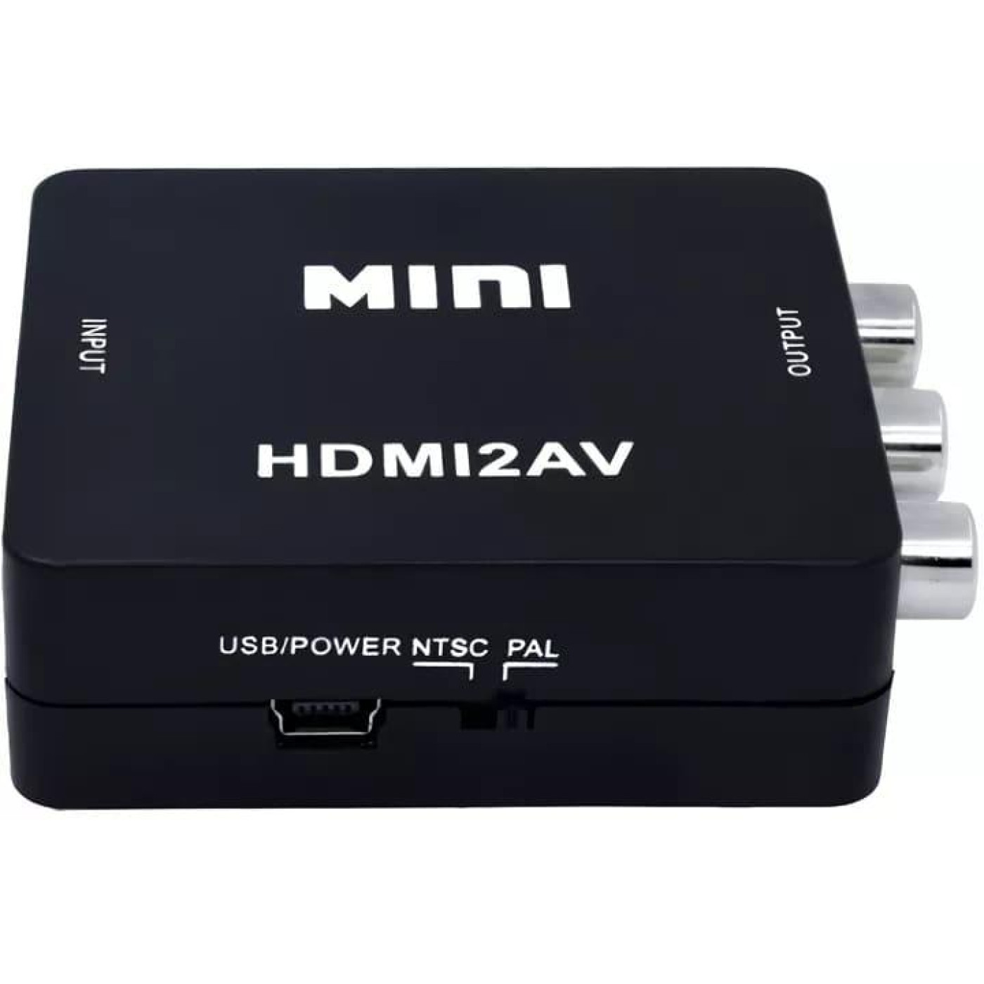 Переходник STLab HDMI-AV/RCA/CVBS, 0.15м, черный (U-995)