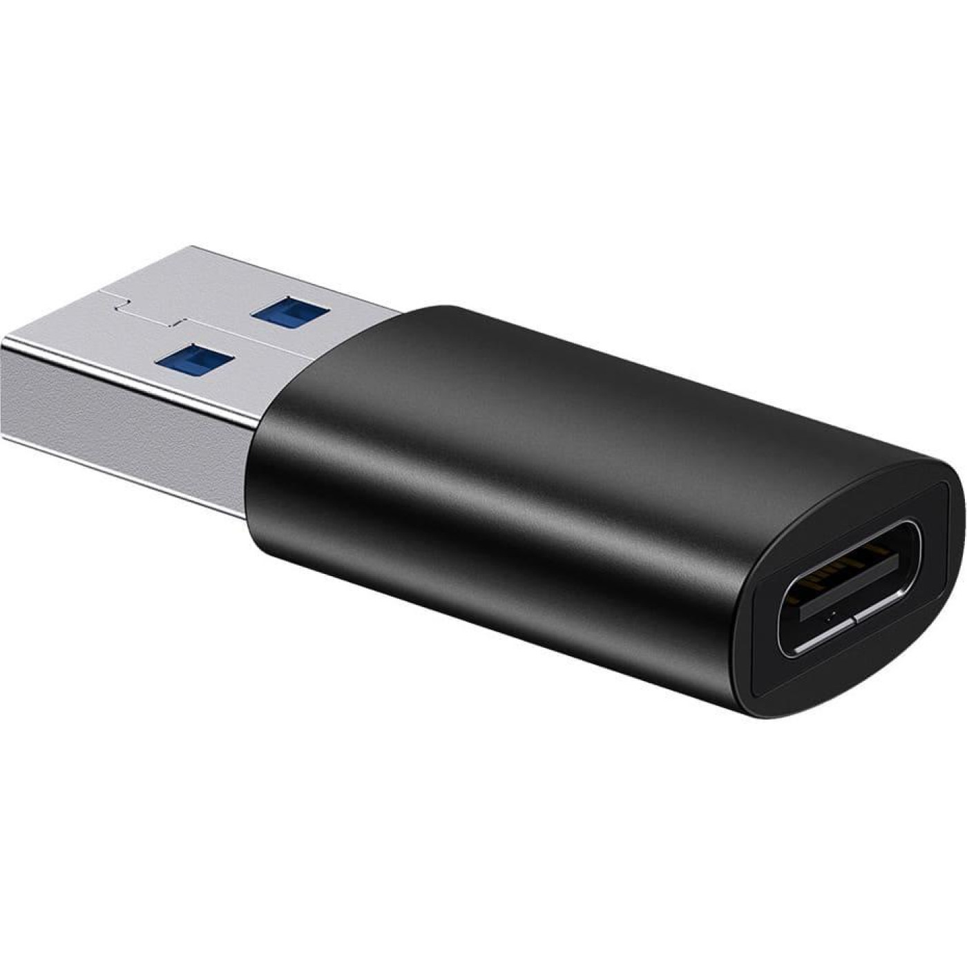 Переходник Baseus Ingenuity Series Mini OTG Adaptor USB 3.1 to Type-CBlack (ZJJQ000101)