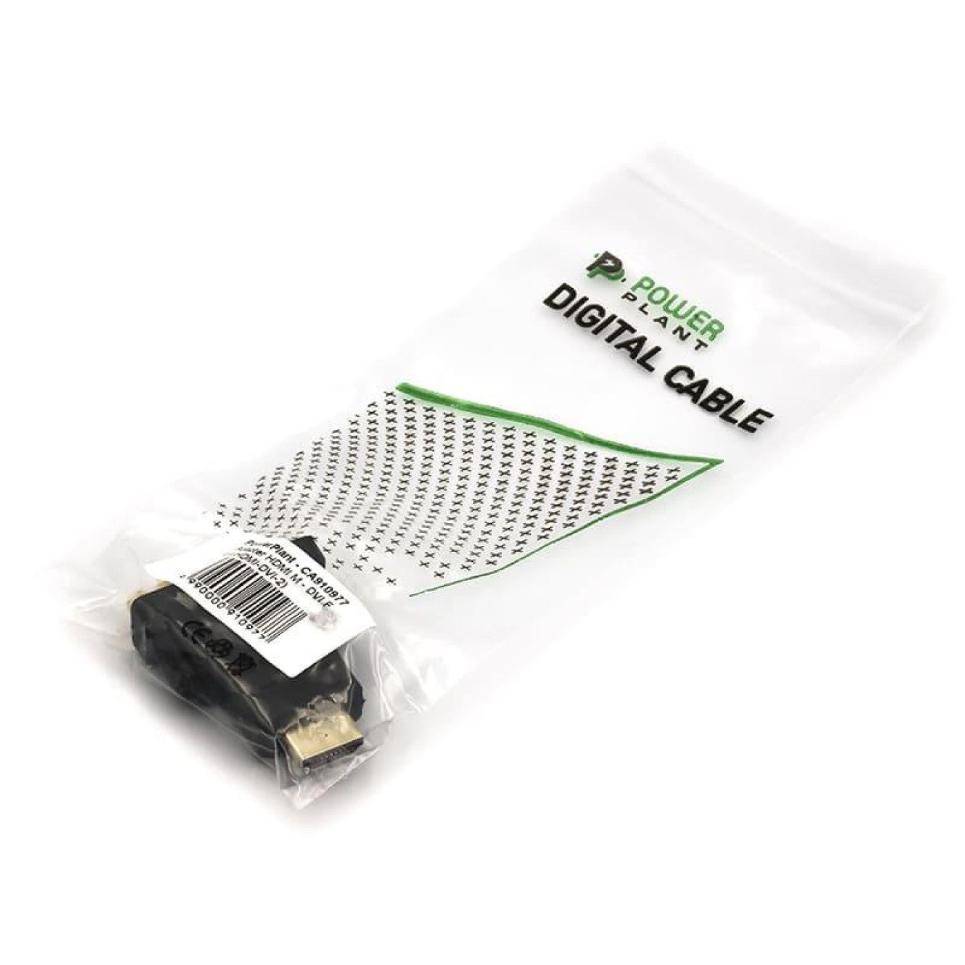 Переходник PowerPlant HDMI M to DVI F (A-HDMI-DVI-2) (CA910977)