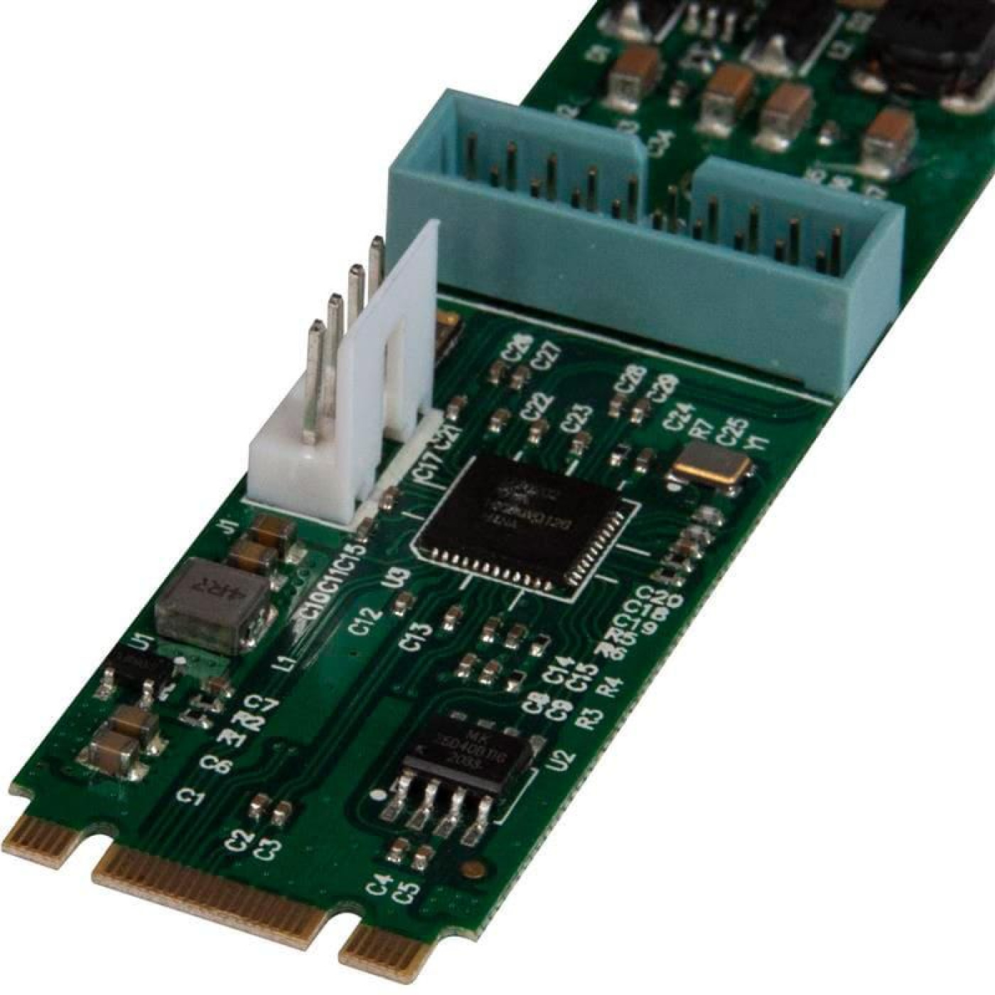 Переходник Frime M2-2xUSB3.0, NEC720201 (ECF-M2.M&Bto2USB3)