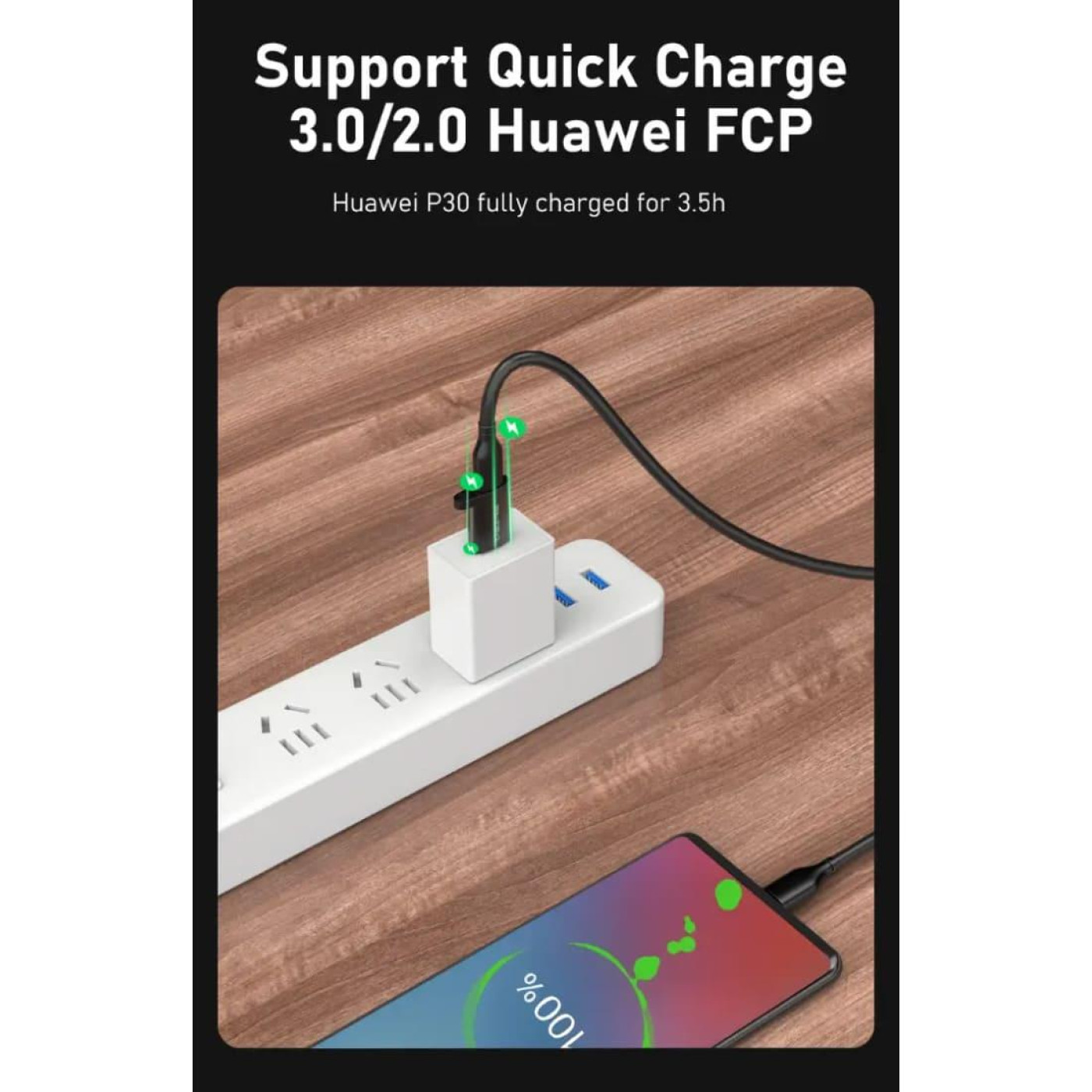 Переходник Cabletime OTG USB 3.0 Type-A (M) - USB Type-C (F) (CP73B) (CA913701)