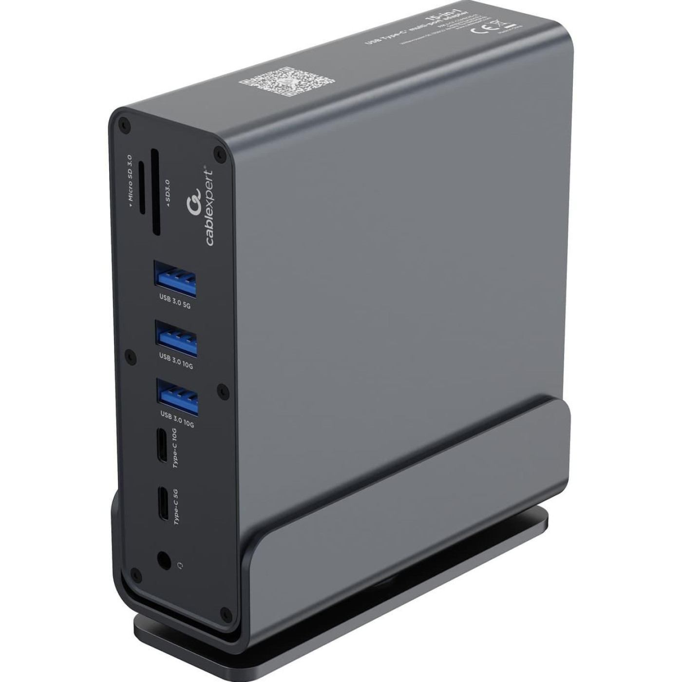 Адаптер Cablexpert A-CF-COMBO15-01, USB Type-C 15-в-1