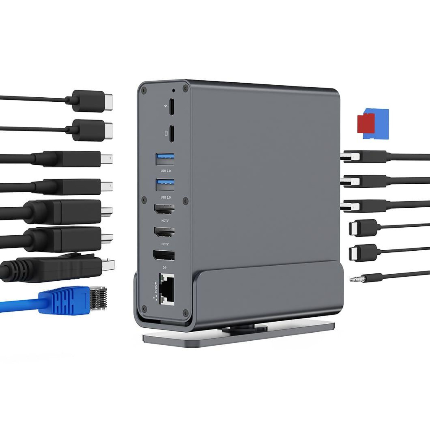 Адаптер Cablexpert A-CF-COMBO15-01, USB Type-C 15-в-1