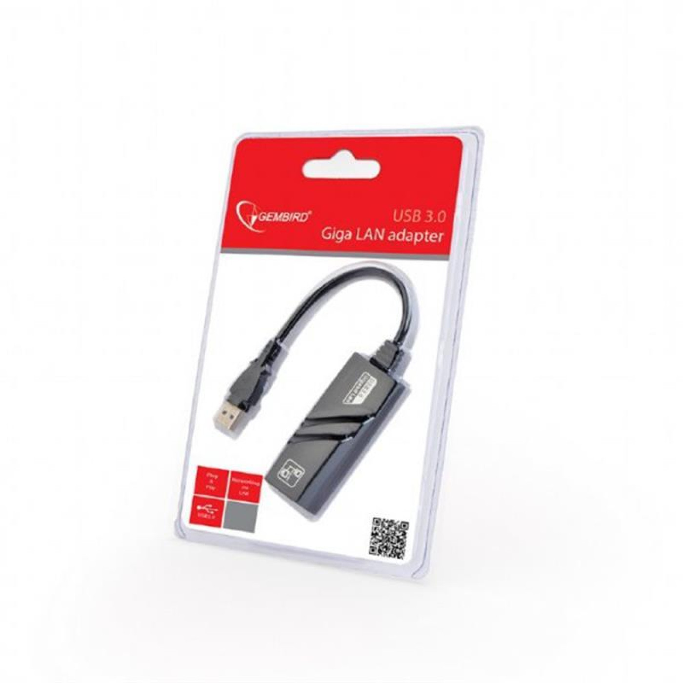 Мережева карта Gembird USB NIC-U3-02 (NIC-U3-02)