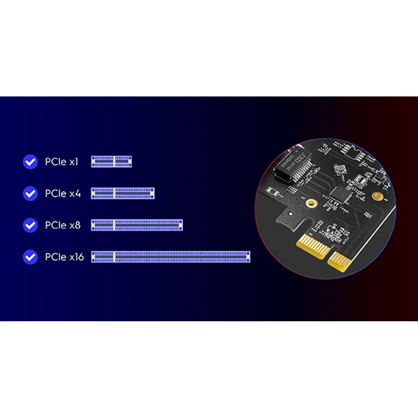 Мережева плата Cudy PE25, 2.5G PCI Express Adapter