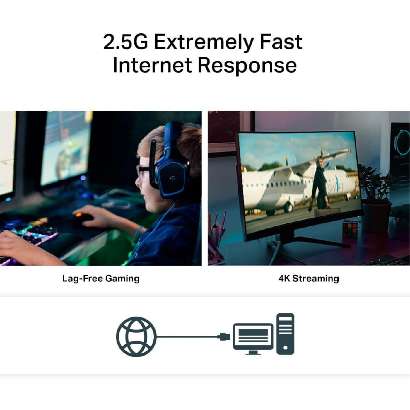 Мережева карта TP-LINK TX201 1x2.5GE, PCI Express x1