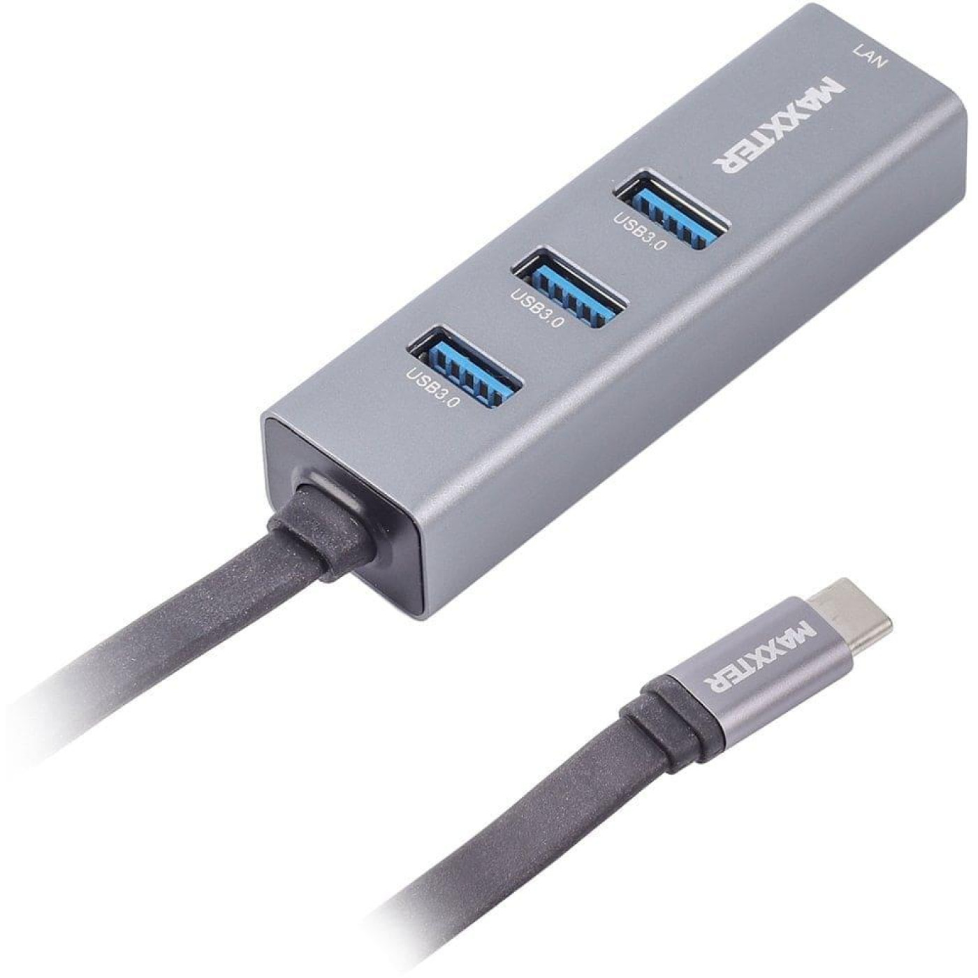 Мережева карта Maxxter USB NECH-3P-02 (NECH-3P-02)