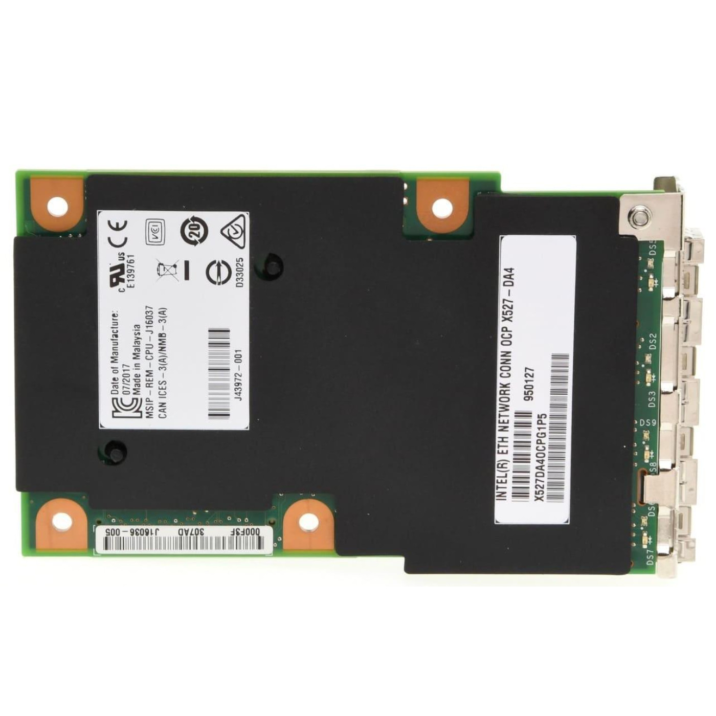 Мережева карта Intel X527-DA4 OCP PHY Mezzanine Connector C 4xSFP+ (X527DA4OCPG1P5)