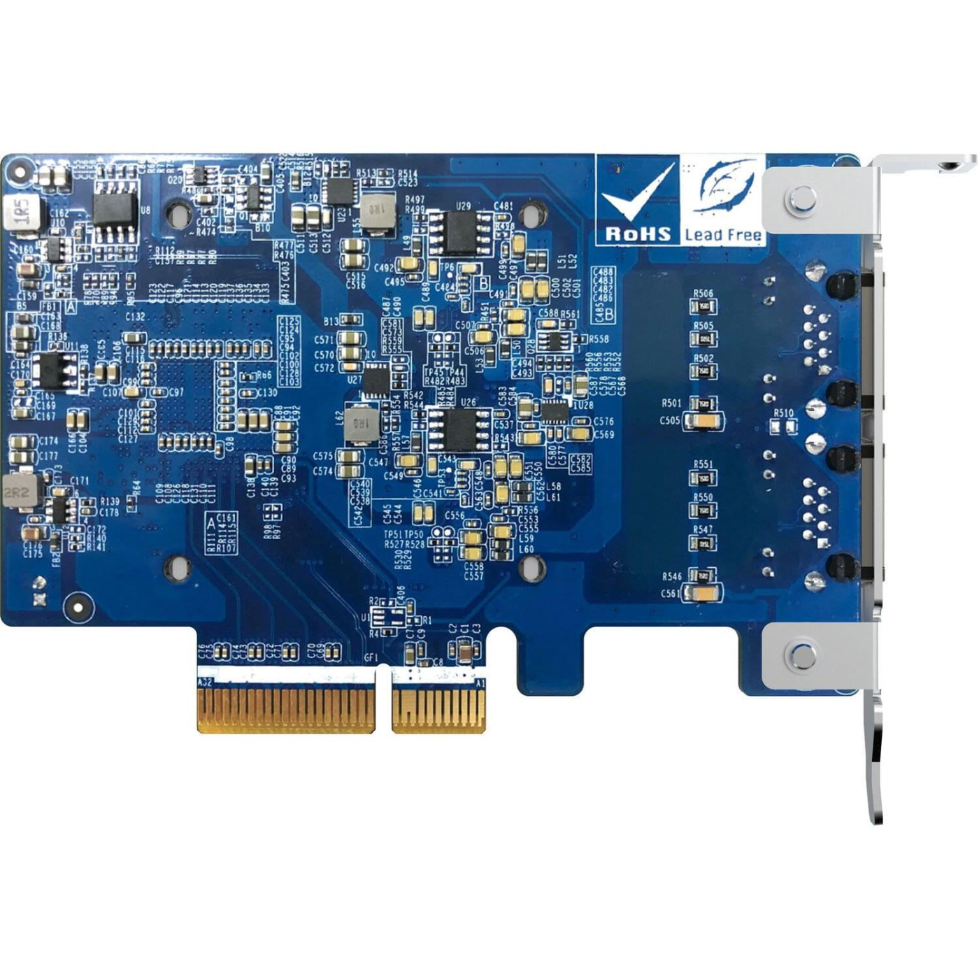 Мережева карта QNAP Dual-port (10Gbase-T) 10GbE PCIe Gen3 x4 (QXG-10G2TB)