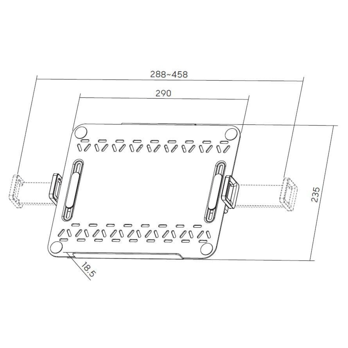 Тримач для ноутбука OfficePro LH340W