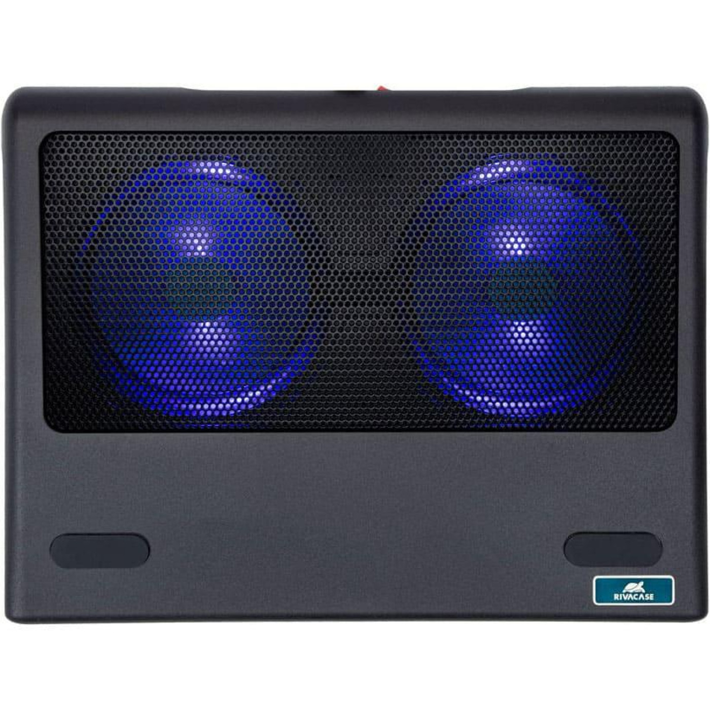 Подставка для ноутбука Rivacase 17ъ RivaCase, Black, 2x11 см вентиляторы, до 1100 об/мин, 360х280х45 мм (5 (5557)
