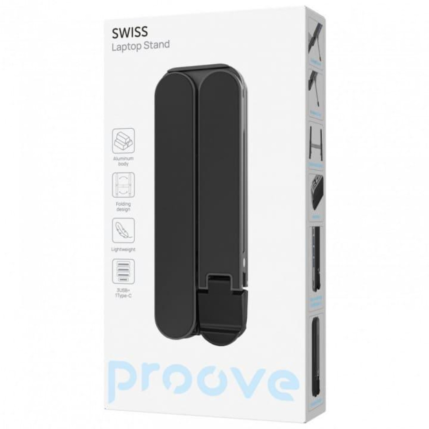 Подставка для ноутбука Proove Swiss silver (LSSW00322004)