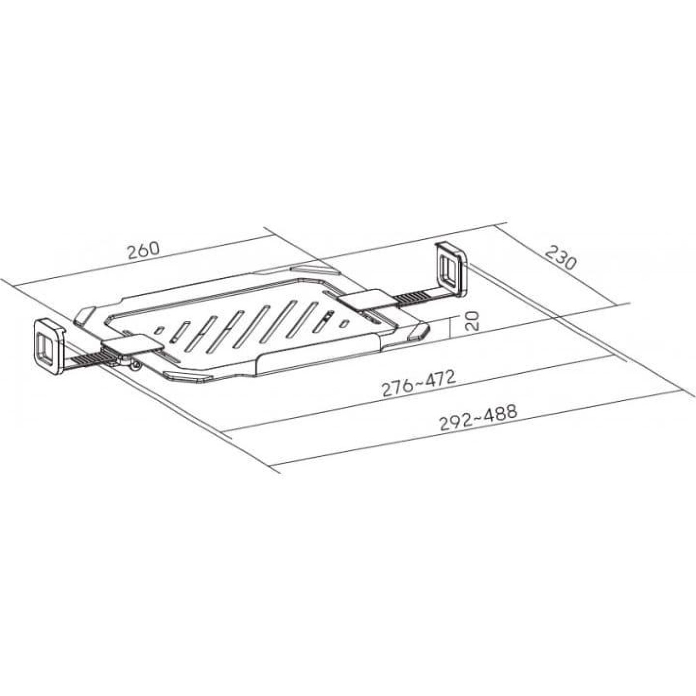 Подставка для ноутбука OfficePro LH313B (LH313B)